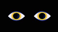 Vector graphics Eyes animation