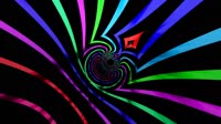 Swirling psychedelic space vortex